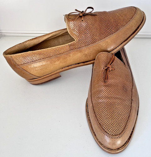 Scarpe slip uomo vintage - on,