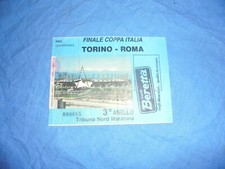 BIGLIETTO TICKET TORINO CALCIO