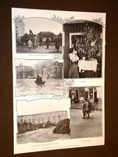 Lalbero di Natale nel 1906 + La discesa del pifferaro di Edoardo Dalbono