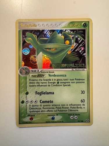 Pokemon card sceptile - card,