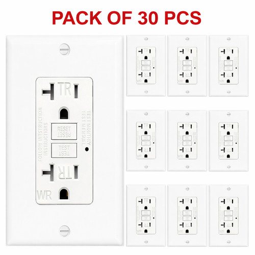 30pk gfci 20ampgfi presa - gfci,