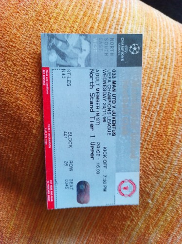 Biglietto manchester united - manchester,