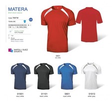 Maglia Calcio Calcetto SPORTIKA Mod. MATERA Completi Training Palestra Atletica