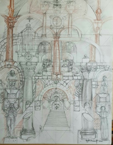 Disegno architettura carta - architettura,