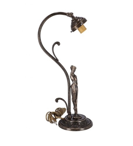 Base per lampada con donna - , in