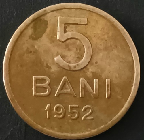 Romania moneta bani 1952 - romania,