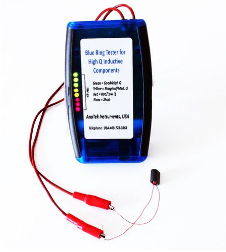 Anatek blue ring - ring, high-q