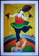 Fernando Botero Litografia COA originale numerata(Joan Mirò-René Magritte)