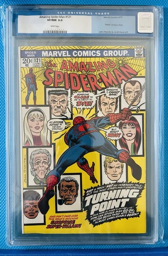 Amazing spider man 121 - amazing, cgc