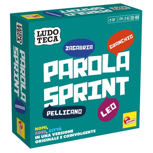 Ludoteca pocket parola sprint - pocket,