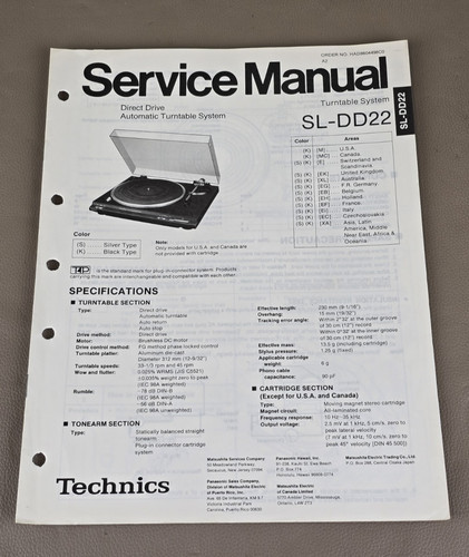 Technics giradischi dd22 - technics,