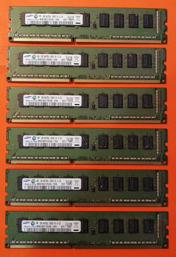 Ram samsung 6x2gb 12gb - 6x2gb=12gb, 1rx8
