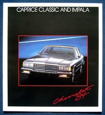 Brochure depliant 1984