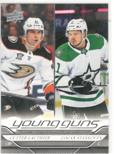 Upper deck young guns - upper, ud