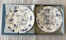 Set di 2 piatti floreali