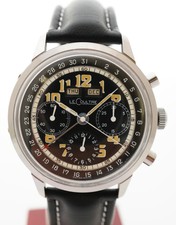 Rarissimo 1950 LeCoultre Datora Dato Compax Valjoux 72 C quasi NOS cronografo