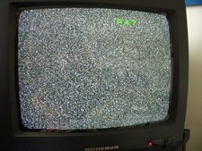 TV catodico Minerva vintage per retrogame