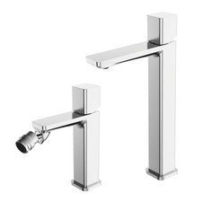 Set di rubinetti lavabo alto e
