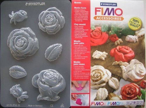 Fimo stampi rose - art, 8742-36