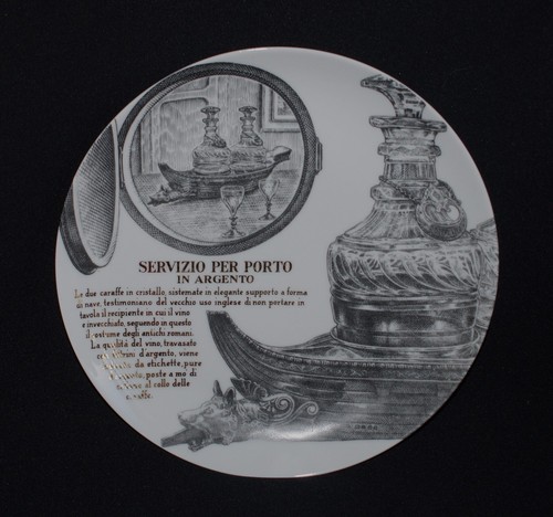 Piero fornasetti piatto - piero,