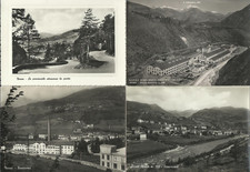 Ponte Nossa - lotto di n°6 cartoline - anni 50/60 - 5 viaggiate - 1 nuova