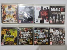 Lotto 8 Giochi PlayStation 3 PS3 ITA: GTA, Saints Row, Mafia + REGALO Poster GTA