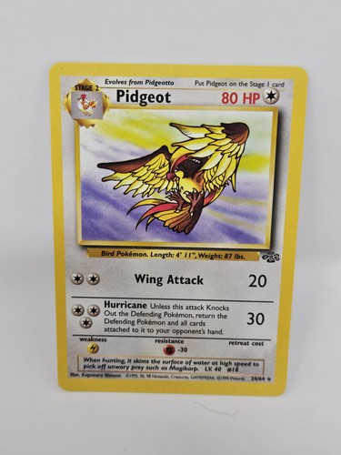 Pokémon tcg pidgeot jungle - pokémon,