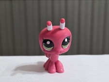 Littlest Pet Shop G7-#57 viso cuore formica rosa e rosso ❤️ LPS Hasbro
