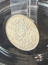 Netherlands 2½ Gulden 1961