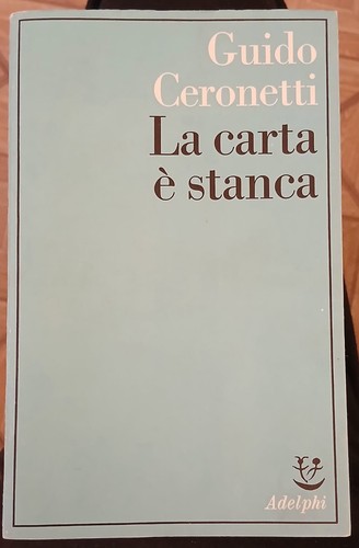 Ceronetti la carta - g.,