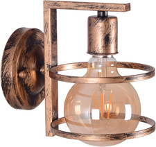 E27 Applique Da Parete Vintage