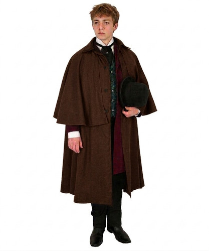 Costume detective uomo marrone