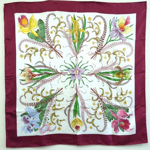 Sciarpa seta gucci - seta, orchidea