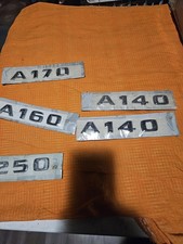 Mercedes Benz Classe A Scritta A170 A140 A160 Originali Pz1 Only One