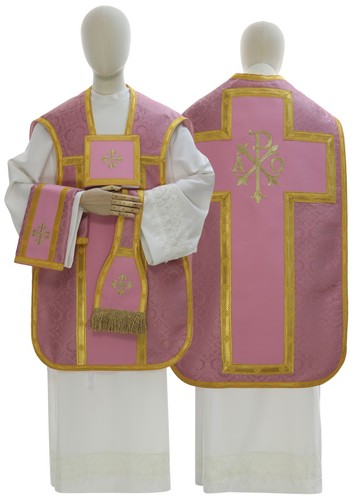 Pianeta rosa con stola - con,