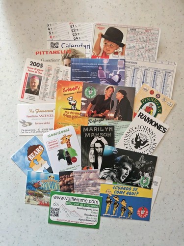 Lotto calendari etti - 21,