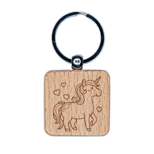 Carino unicorno con cuori - unicorno,