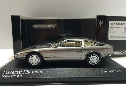 Maserati khamsin 1977 grigio - 1977,