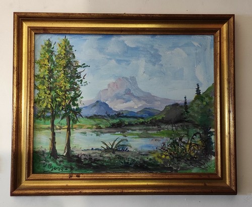 Quadro dipinto olio - a, ad