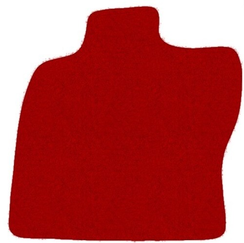 Tappetino rosso del conducente - rosso,