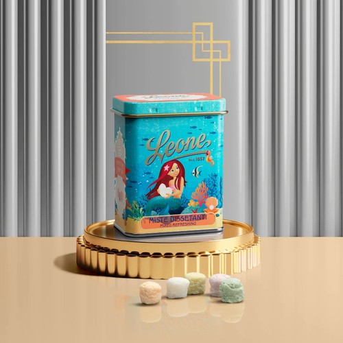 Pastiglie leone lattina - leone,
