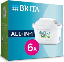BRITA Filtro acqua caraffa filtrante MAXTRA PRO All-in-1 confezione da 6 filtri