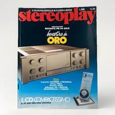 Stereoplay 164 Gennaio 1988- Marantz PM-94 Gold, Teac W-990RX, Stax CDP