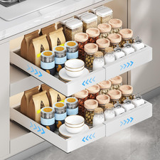 2 Pezzi Cassetto Telescopico