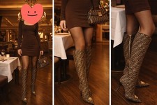 Rari stivali al ginocchio