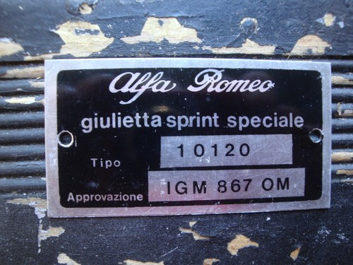 Alfa romeo targh igm - targh.ta,