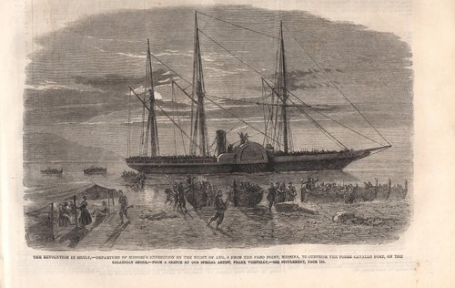 Stampa antica garibaldi - stampa,