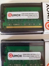 RAM 2x2GB DDR2 667MHz CL5