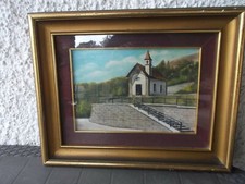 VECCHIO DIPINTO AD OLIO SU