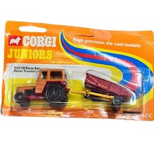 Corgi Juniors Twin Pack Zetor trattore e rimorchio ribaltabile nuovo con scatola raro